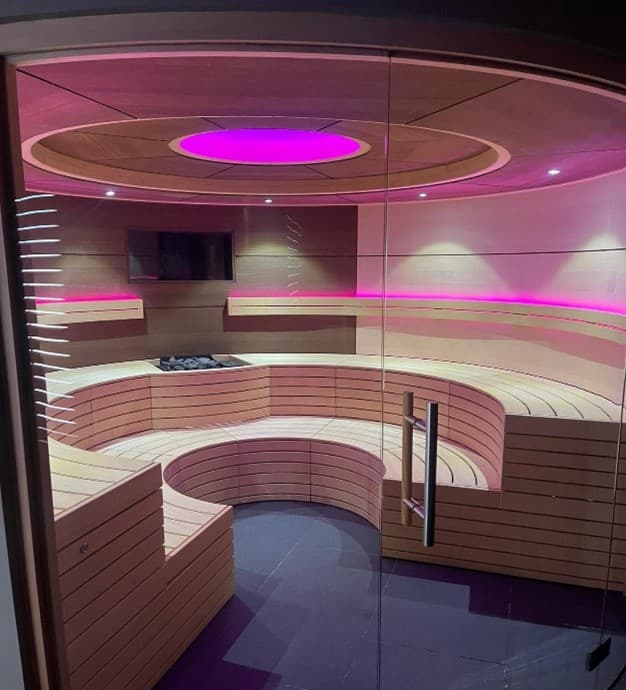 Allure by Lina — Sauna arrondi haut de gamme