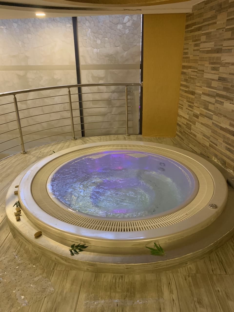 Spa à débordement luxe — spa a debordement